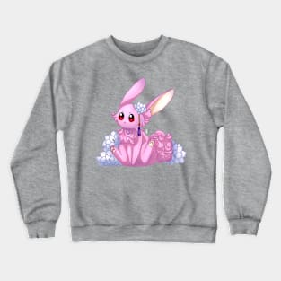 Angry Baby Bunny Crewneck Sweatshirt